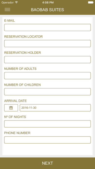 App screenshot