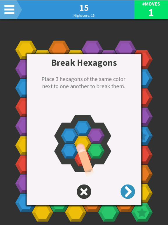 Screenshot #5 pour Hexfall