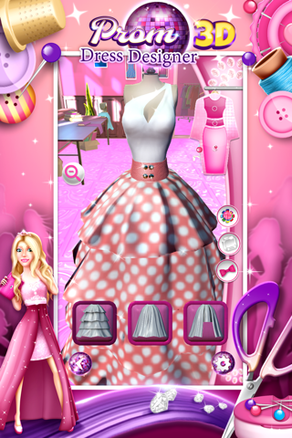 Prom Dress Designer 3D screenshot 3