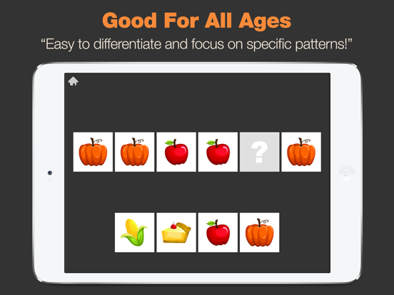 Learn Patterns - Fall Patterning App iPad screenshot 4 - Education app