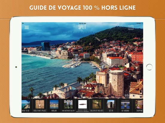 Screenshot #4 pour Split Guide de Voyage et Touristique Offline