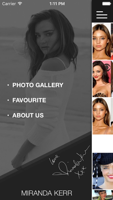 Screenshot #2 pour GreatApp - Miranda Kerr edition