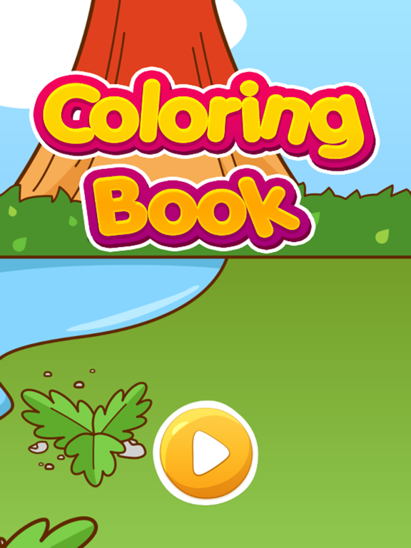 Dinosaur Coloring Pages - Fun Drawing Good Kids iPad screenshot