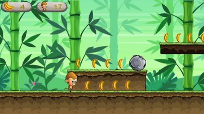 Screenshot #1 pour Endless Monkey Run - Returns of the Jungle King