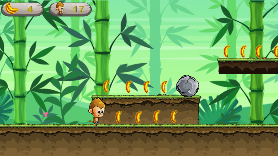 #1. Endless Monkey Run - Super Bananas Adventure Games (iOS) 由: Pimjana Kwanpraekaew