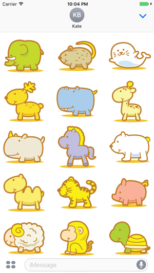 Sticker Me: Simple Animals
