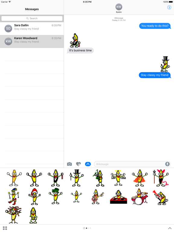 Screenshot #4 pour bananas ~ dancing bananas sticker pack