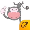 The love of Noblips - Mango Sticker - iPhoneアプリ