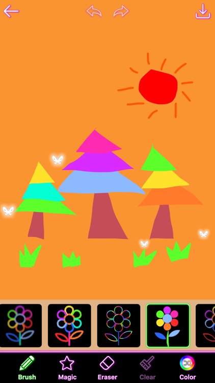 Kids Painting -Color Draw,Paint on Sketch Board