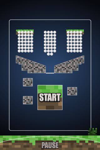 Mine Pong Physics Game - 100 Crafty Balls Challenge screenshot 2