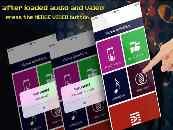 Screenshot #4 pour Video & Audio Mixer as Background Music