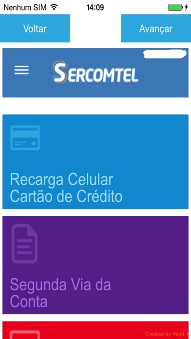 Screenshot #2 pour Área do Cliente Sercomtel