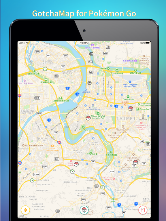GotchaMap for Pokémon Go app screenshot 2