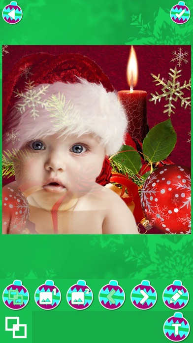 Christmas Photo Blender - Best Xmas Picture Editor iPhone screenshot 5 - Lifestyle app
