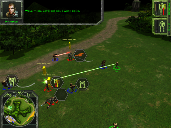 Screenshot #1 for MechWarrior: Tactical Command