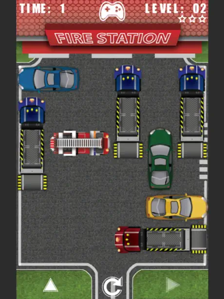 Unblock Fire Truck - Move Out The Parking Road