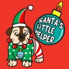 Christmas Carol Dog Animated Stickers