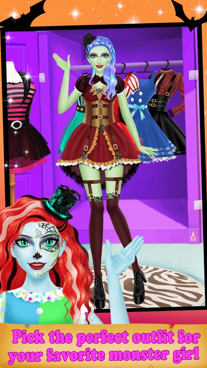 Scary Beauty Salon - Monster Girl Fashion Makeover screenshot-3