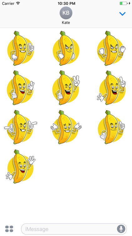 Funny Banana Stickers Vol 02