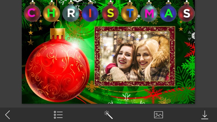 Xmas 2017 Photo Frame - Art Photo frame