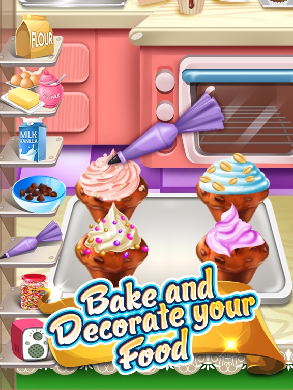 My Dina Food Maker Cooking Kids Games Free iPad screenshot