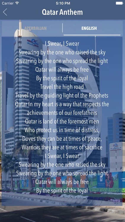 Qatar National Anthem screenshot-3