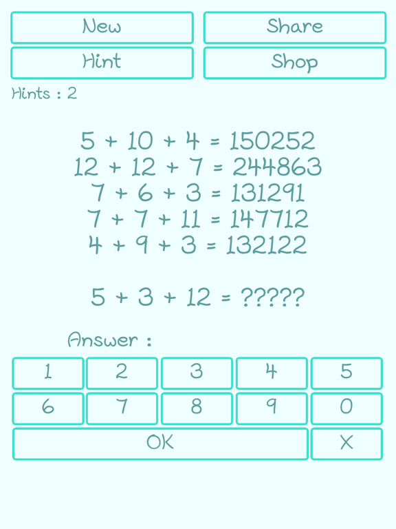 Screenshot #4 pour Math Quiz for Genius - The free and casual IQ test