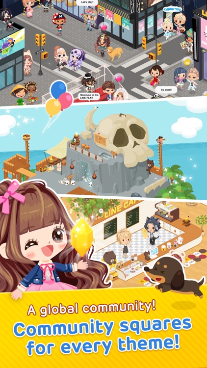 LINE PLAY - Our Avatar World screenshot-3