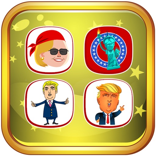 Trump 45th Card Matching Games Icon