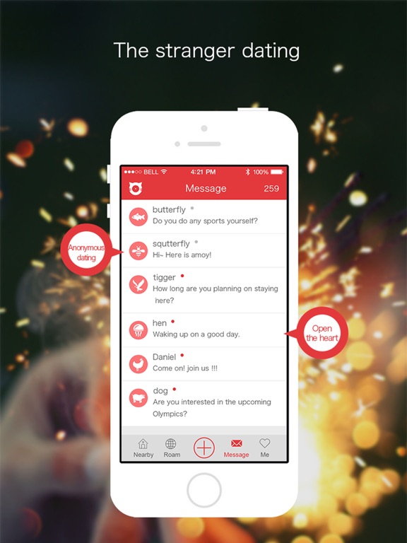 Circum inowfun - anonymous mobile local BBS iPad screenshot 4 - Social Networking app