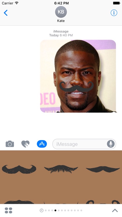 Like a Sir Moustache Stickers