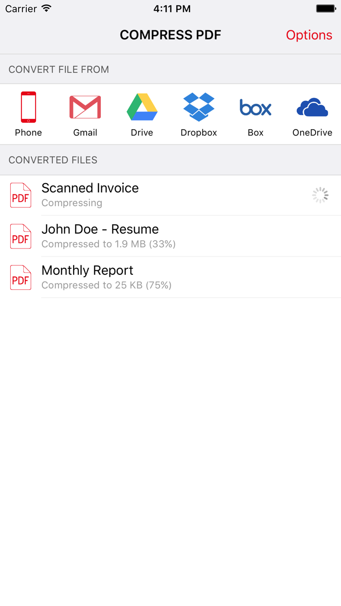 Compress PDF - Make PDF Smaller