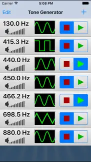 tone generator! iphone screenshot 2