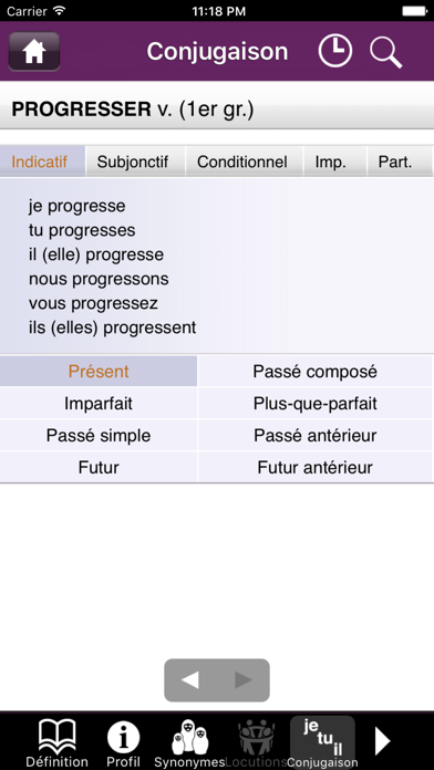 French dictionary DIXEL Mobile Screenshot