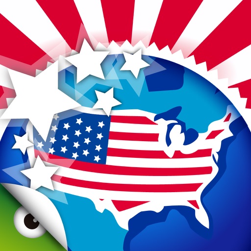 USA for Kids - Games & Fun with the U.S. Geography iOS App