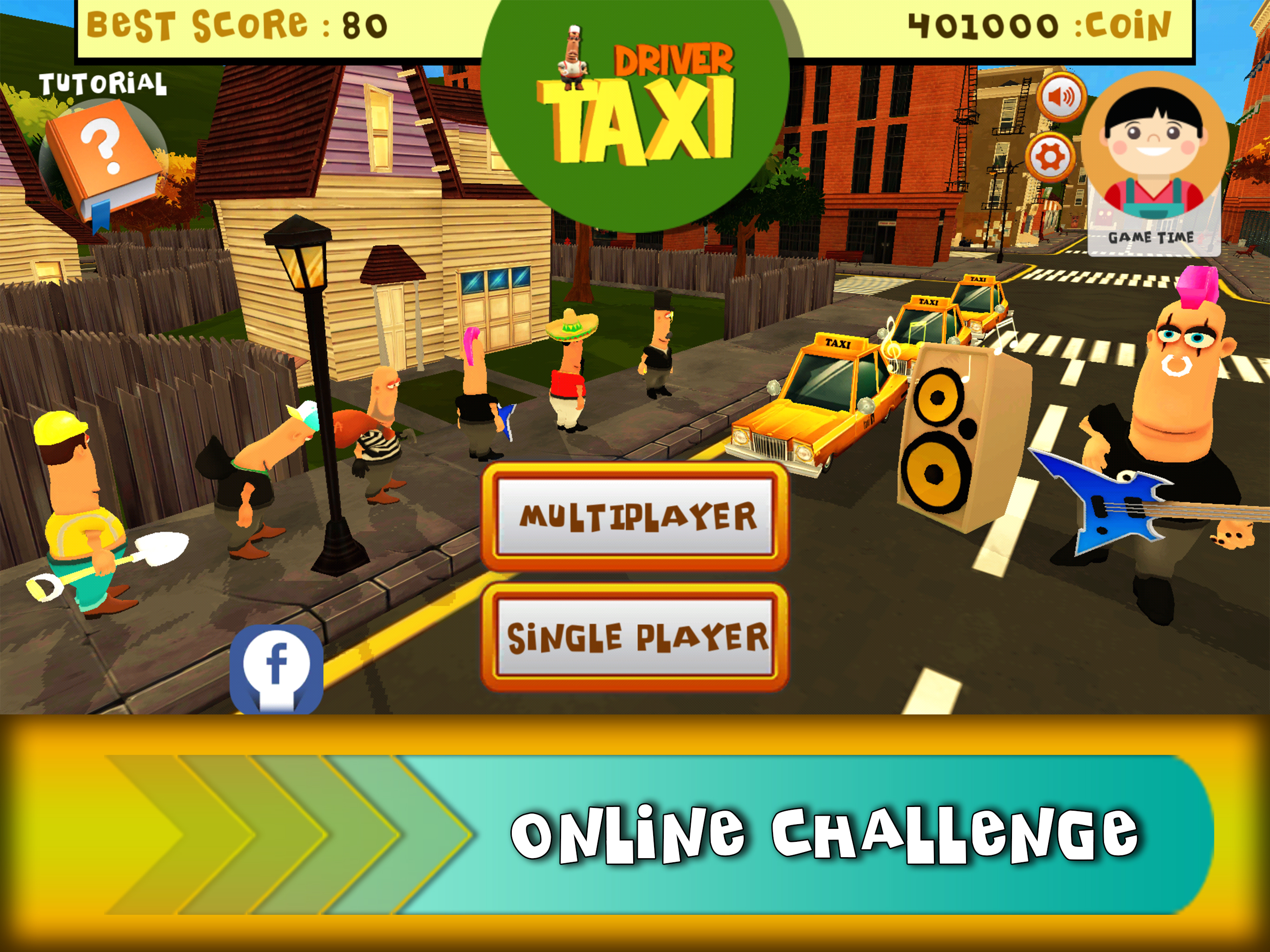 Taxi Driver 3D City