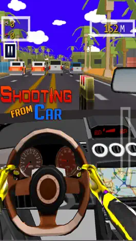 Game screenshot Shooting From Car - Free Car Racing & Shooting hack