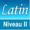 Cette application s'inscrit dans la continuité de "Le Latin – Niveau 1"