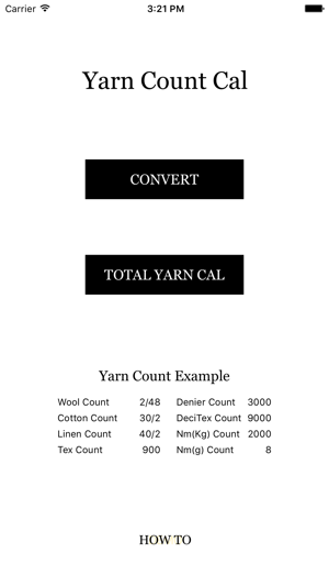 YarnCountCal(圖1)-速報App