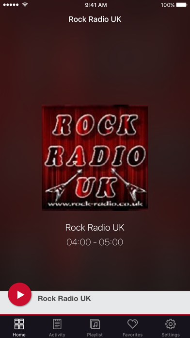 Screenshot #1 pour Rock Radio UK