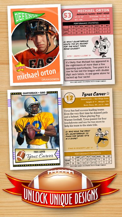 Football Card Maker - Make Your Own Starr Cardsのおすすめ画像3