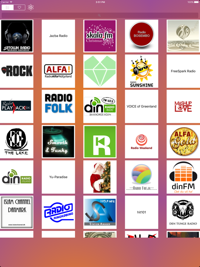 Radios Danmark Denmark Radio FM