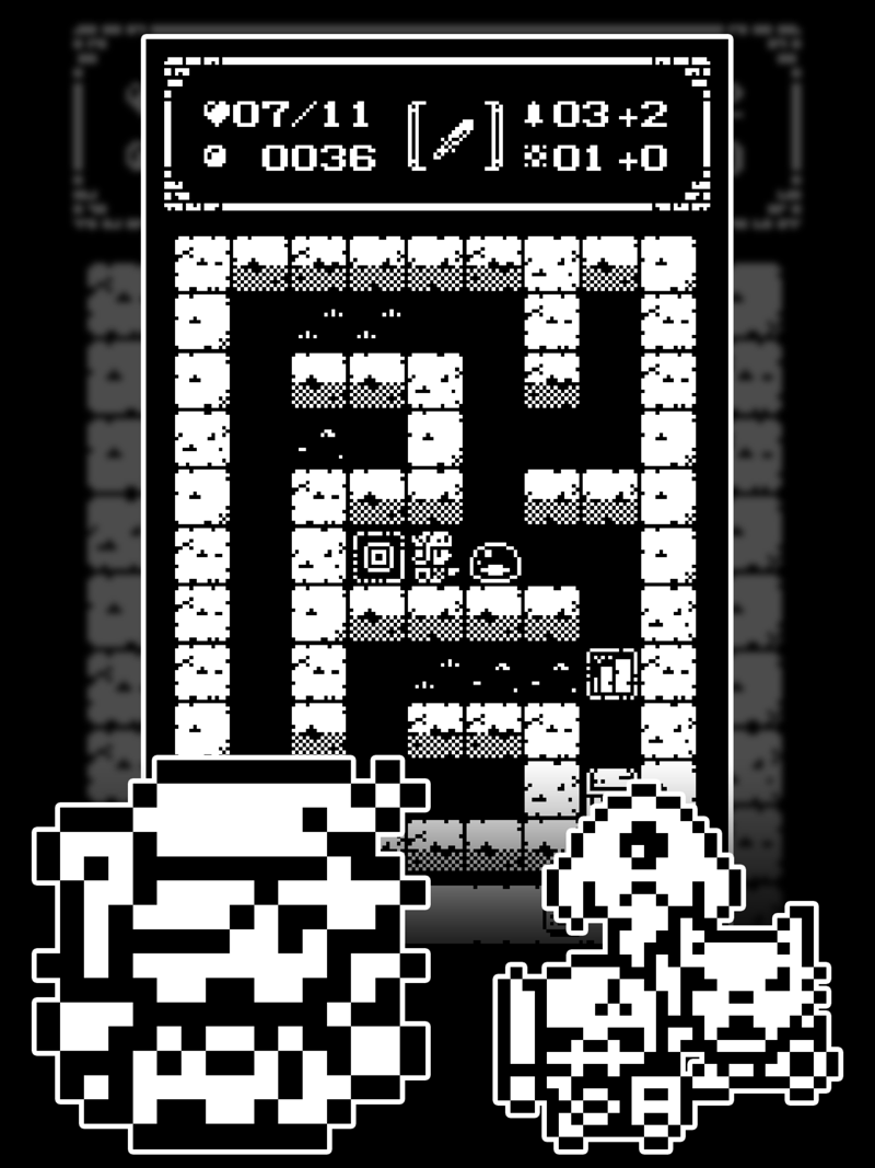 1-Bit Rogue: A dungeon crawler RPG! official gameplay screenshot 2