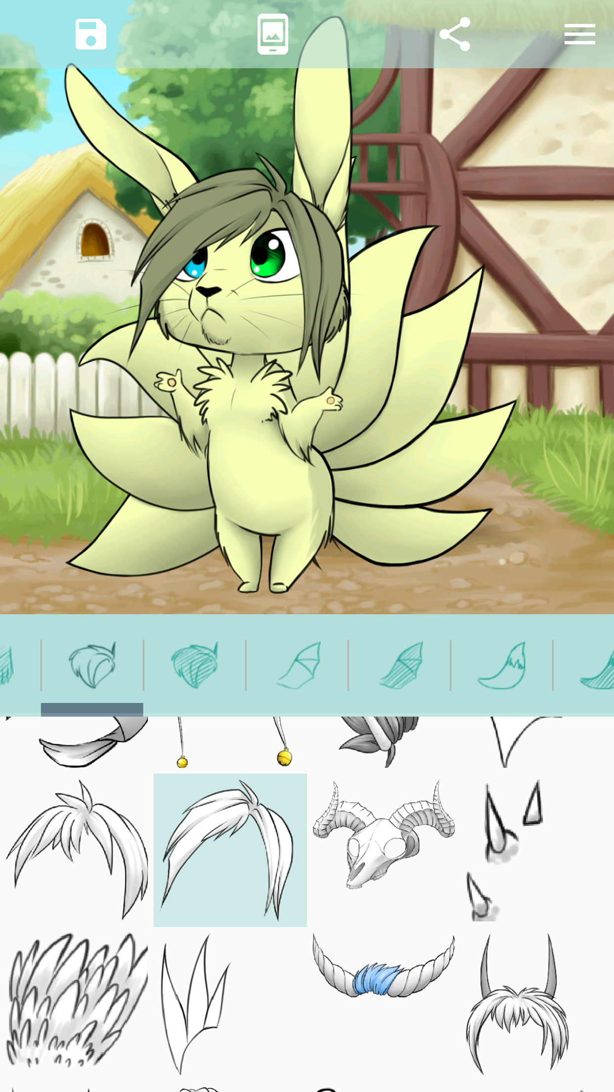 Avatar Maker: Fantasy Animals Chibi screenshot 5