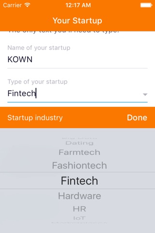 Fundraise on Kown (for tech startups) screenshot 2