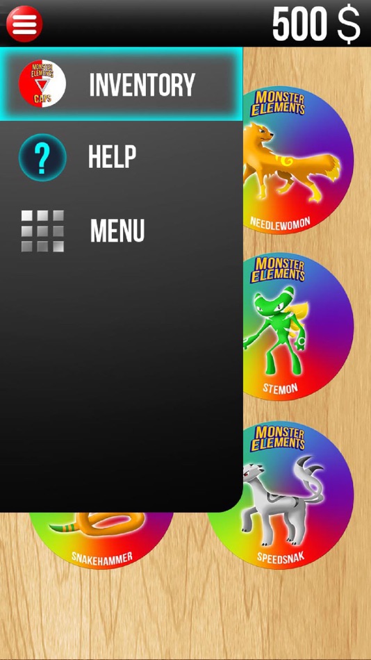 #3. Caps Monster Elements (iOS) 由: Alina Sapolgina