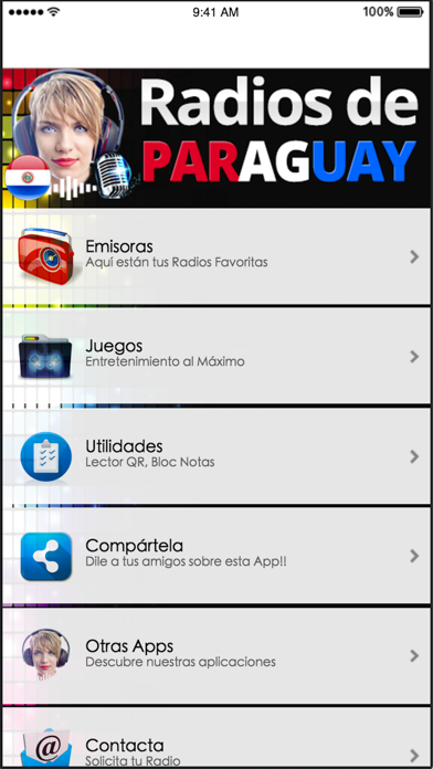 Screenshot #2 pour Emisoras Paraguay