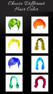 Hair Color Changer-Hair Style Salon screenshot #3 for iPhone
