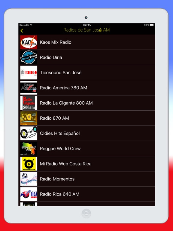 Screenshot #6 pour Radios Costa Rica - Emisoras de Radio en Vivo FM