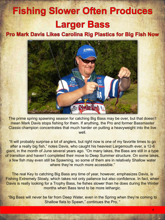 Screenshot #5 pour The World of Bass Fishing Mag